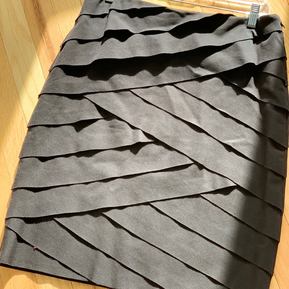 WHBM Black Pencil Skirt Size 12